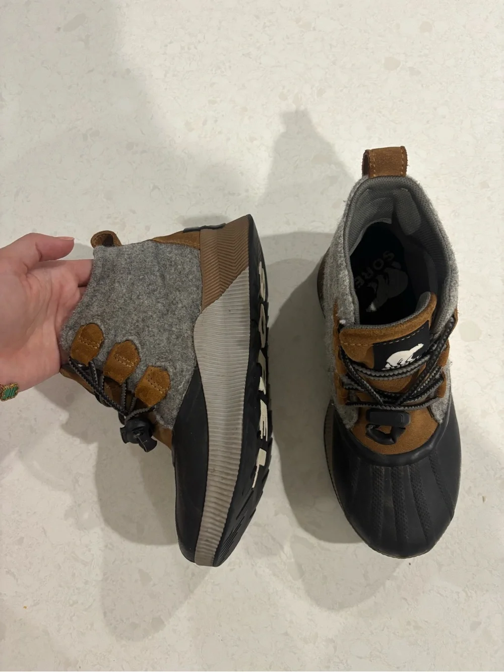 Sorel Kids Winter Duck Boots - Size 3 Youth